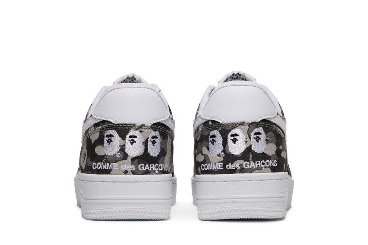 A Bathing Ape Bape Sta Comme Des Garcons White Camo