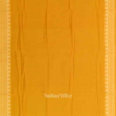Mehendi Green Yellow Tribal Design  Sambalpuri Cotton Dress set with Dupatta
