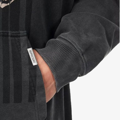 Represent | SPIRITS MASCOT HOODIE  { AGED BLACK