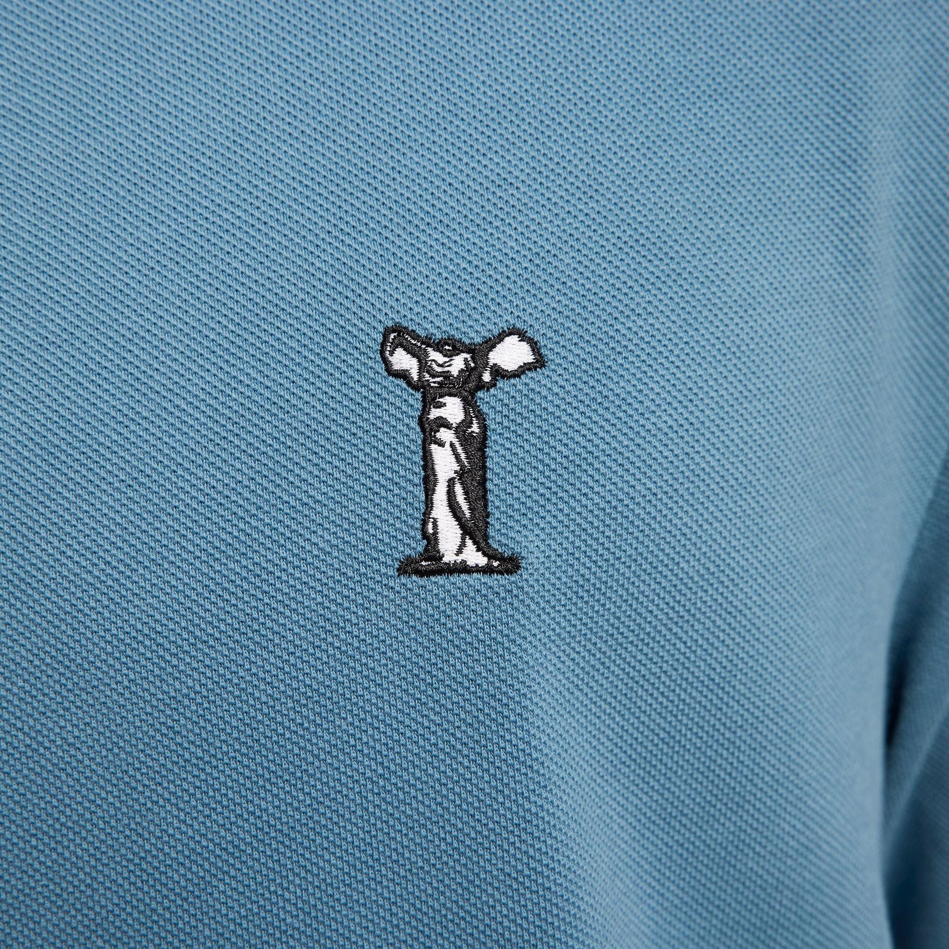 NIKE | POLO { AEGEAN STORM/BLACK/BLACK