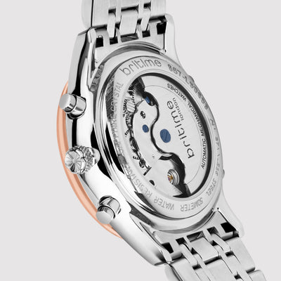 Celestial Men Automatic Silver Dial Chronograph Metal Watch 867-M30305