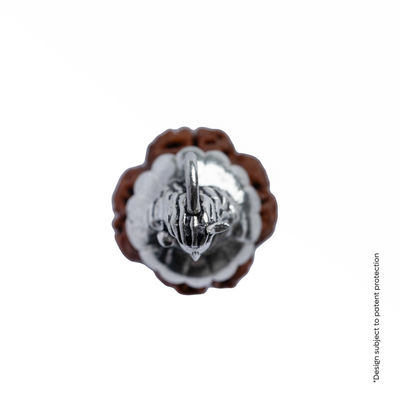 Adiyogi Pendant (4 Mukhi Nepali Rudraksha) With Chain