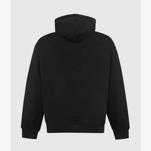 ALMOST GODS | SAIGON HAND EMBROIDERED HOODIE { BLACK