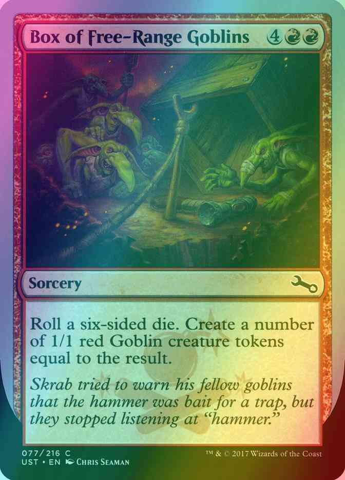 Box of Free-Range Goblins [77] [Unstable] [Foil]