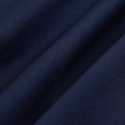 Navy Solid Oxford Shirt