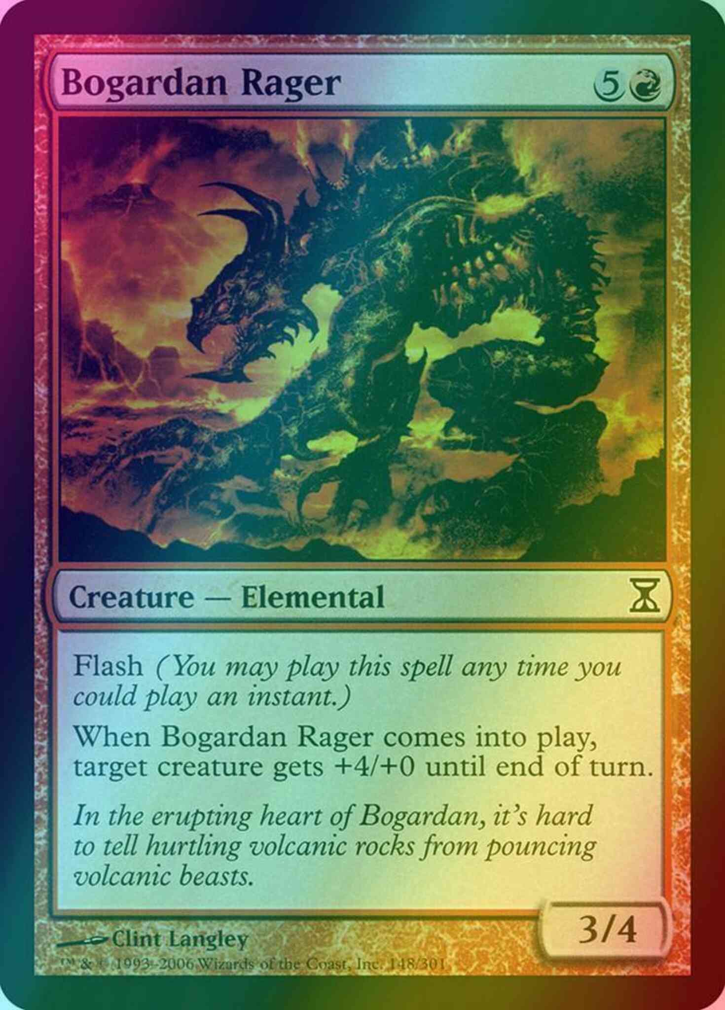 Bogardan Rager [148] [Time Spiral] [Foil]