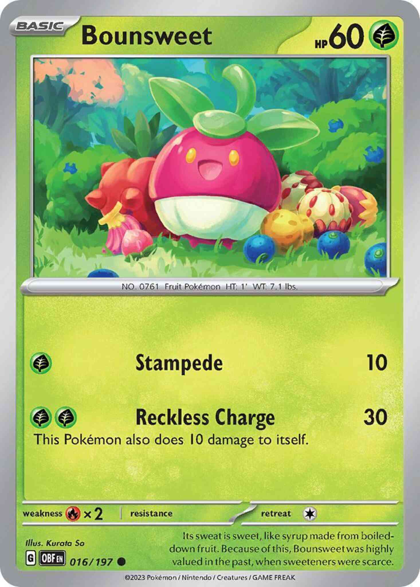 Bounsweet - 016/197 - Common [sv03-016] [Non-Holo]