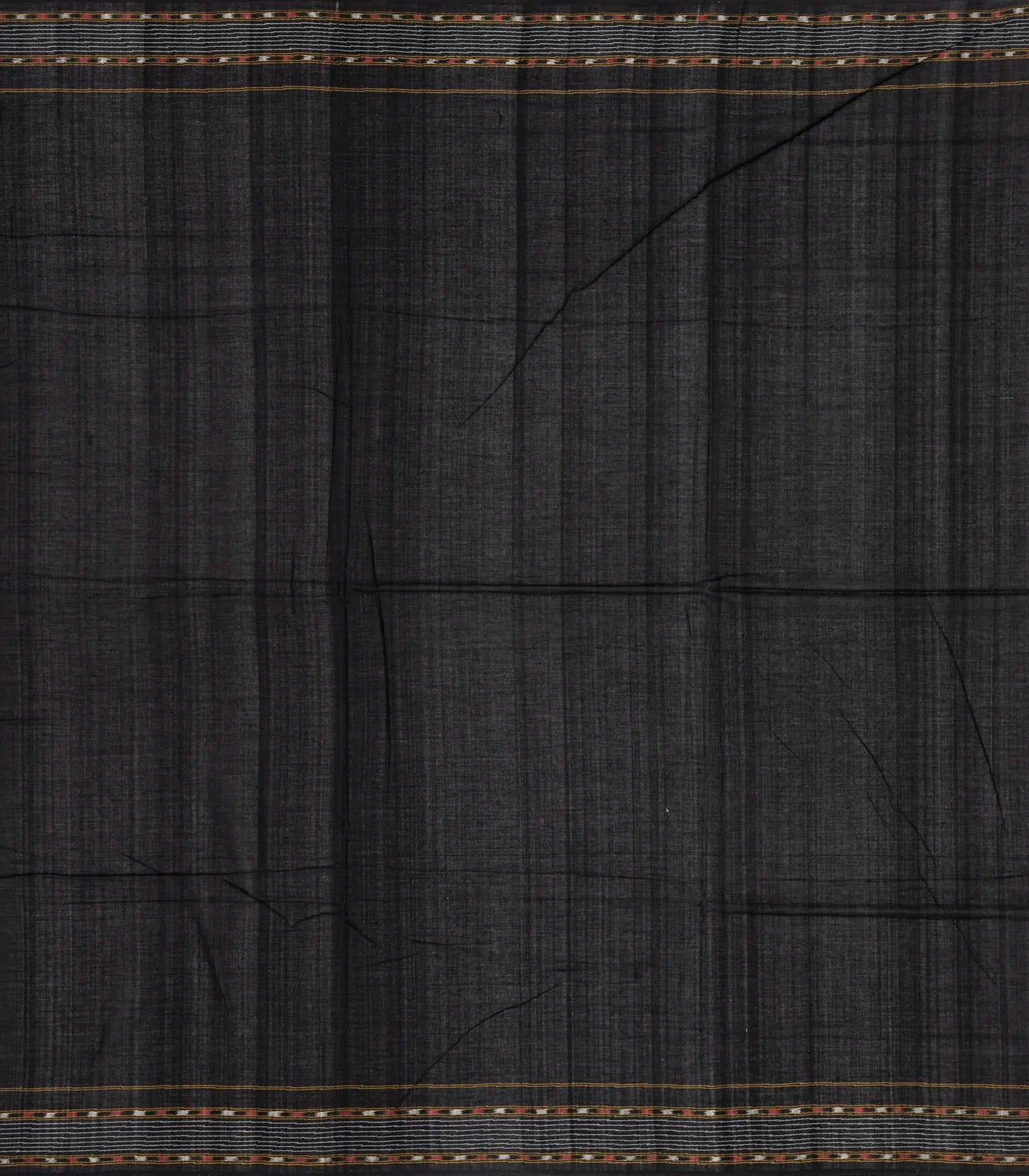 Shadow Green & Green Handloom Orissa Cotton Saree With Tie & Dye Motifs