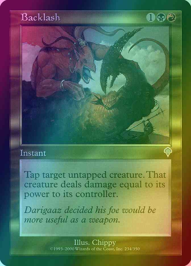 Backlash [234] [Invasion] [Foil]