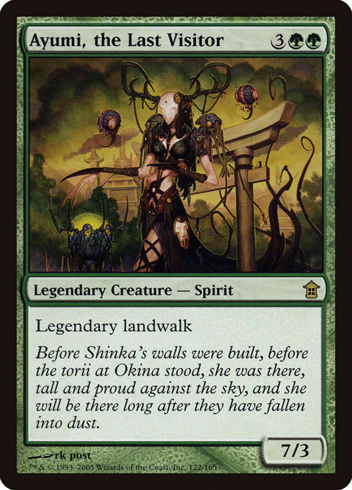 Ayumi, the Last Visitor [122] [Saviors of Kamigawa] [Non-Foil]
