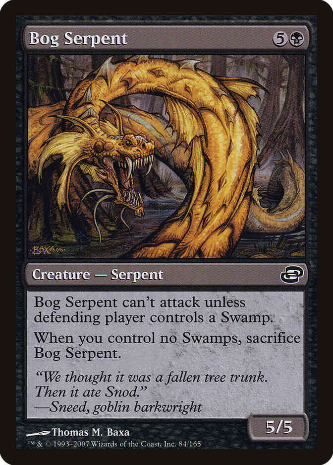 Bog Serpent [84] [Planar Chaos] [Non-Foil]