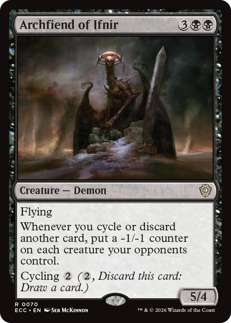 Archfiend of Ifnir [70] [Lorwyn Eclipsed: Commander] [Non-Foil]