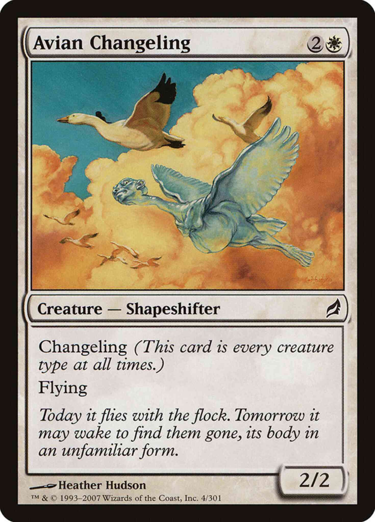 Avian Changeling [4] [Lorwyn] [Non-Foil]