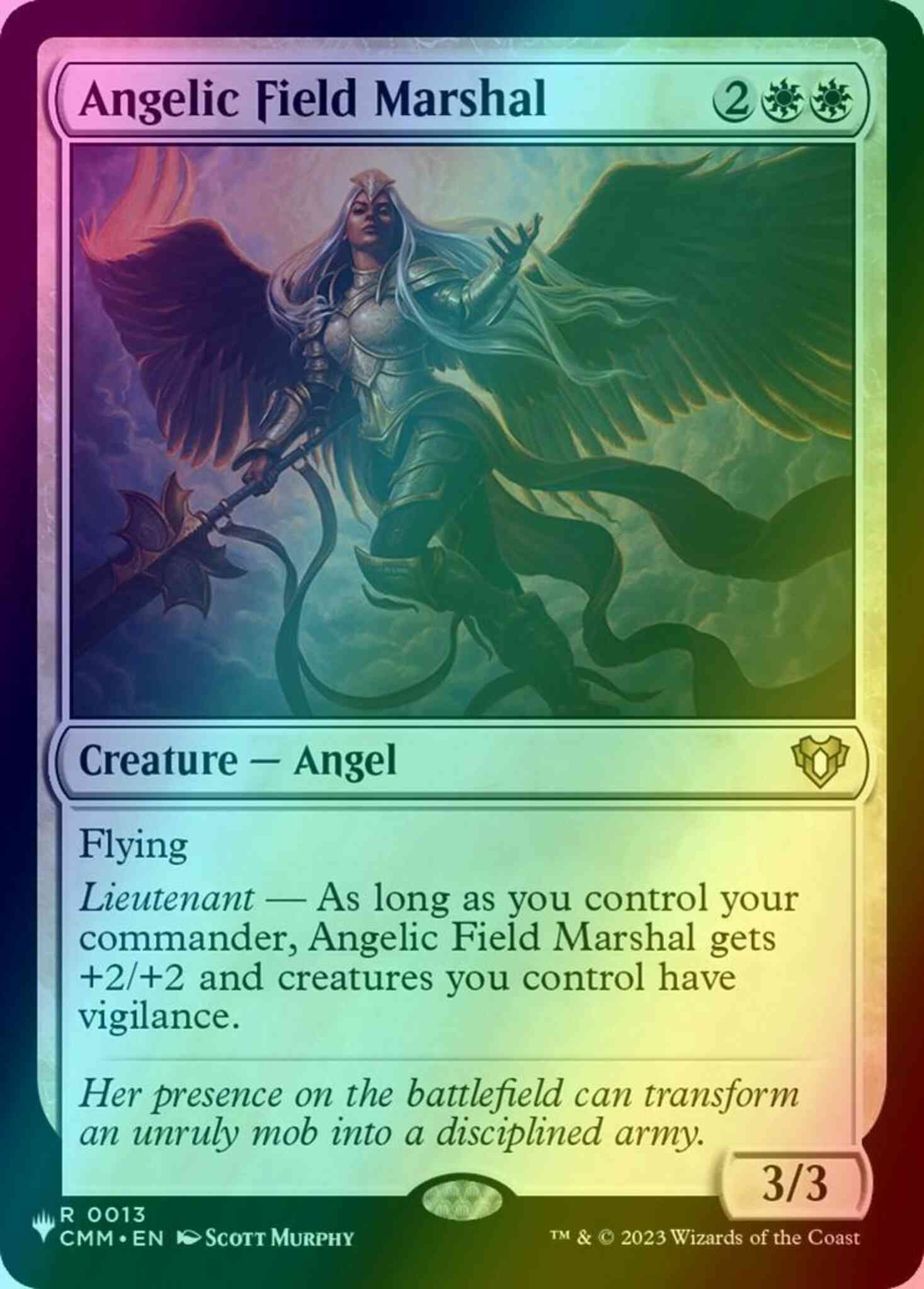 Angelic Field Marshal [CMM-13] [The List] [Foil]