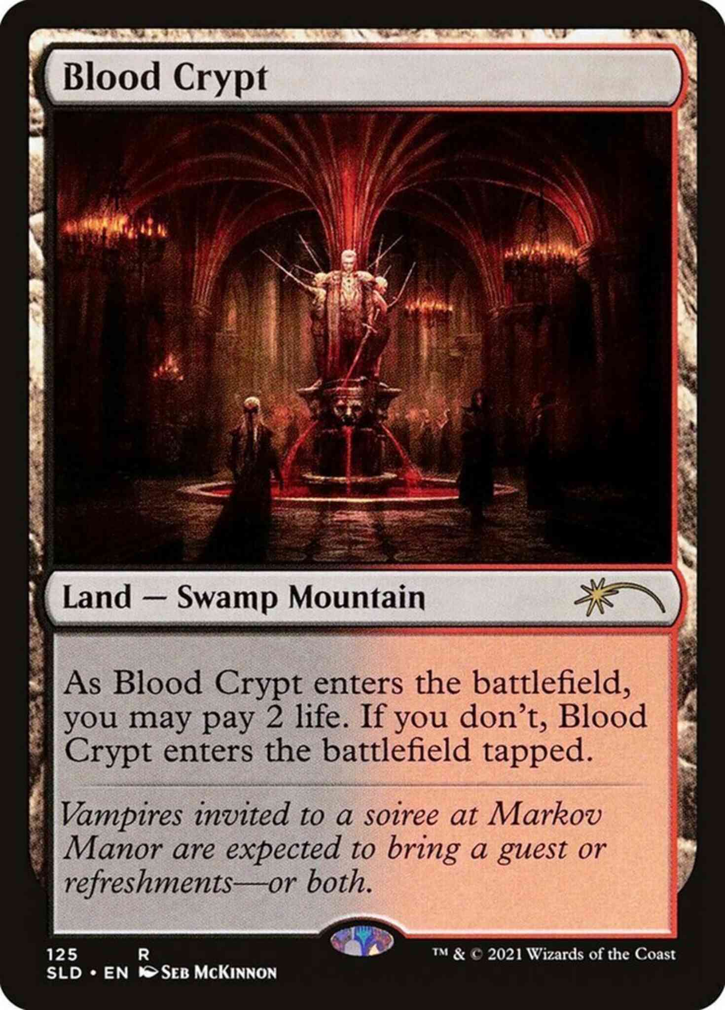 Blood Crypt [0125] [Culture Shocks] [Secret Lair Drop] [Non-Foil]