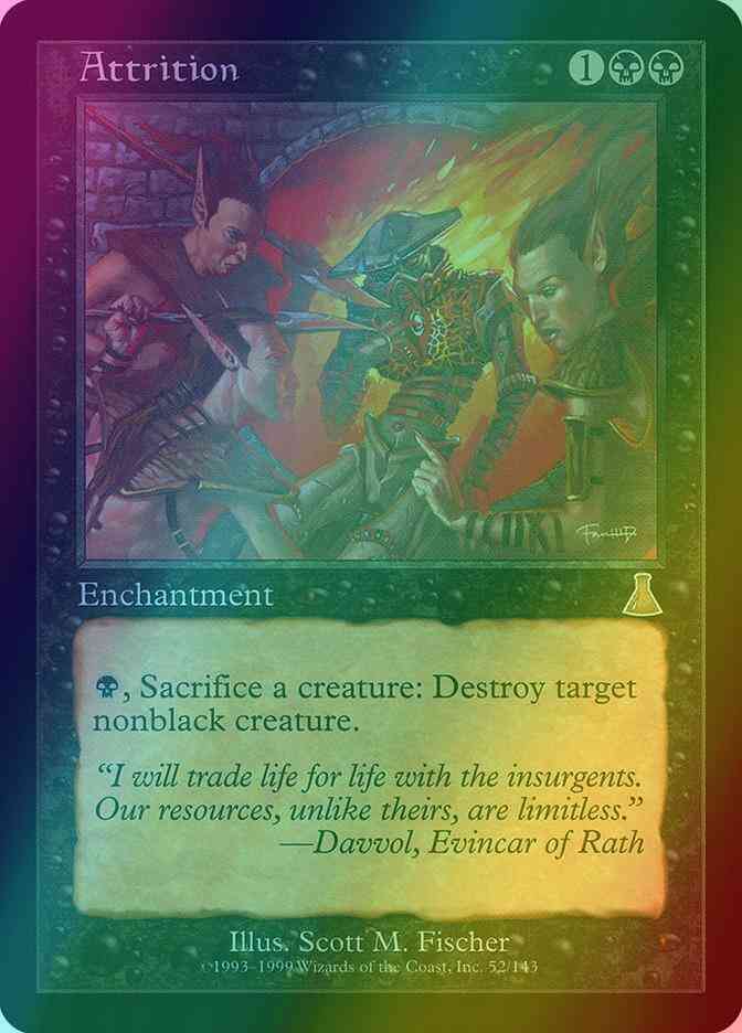 Attrition [52] [Urza's Destiny] [Foil]
