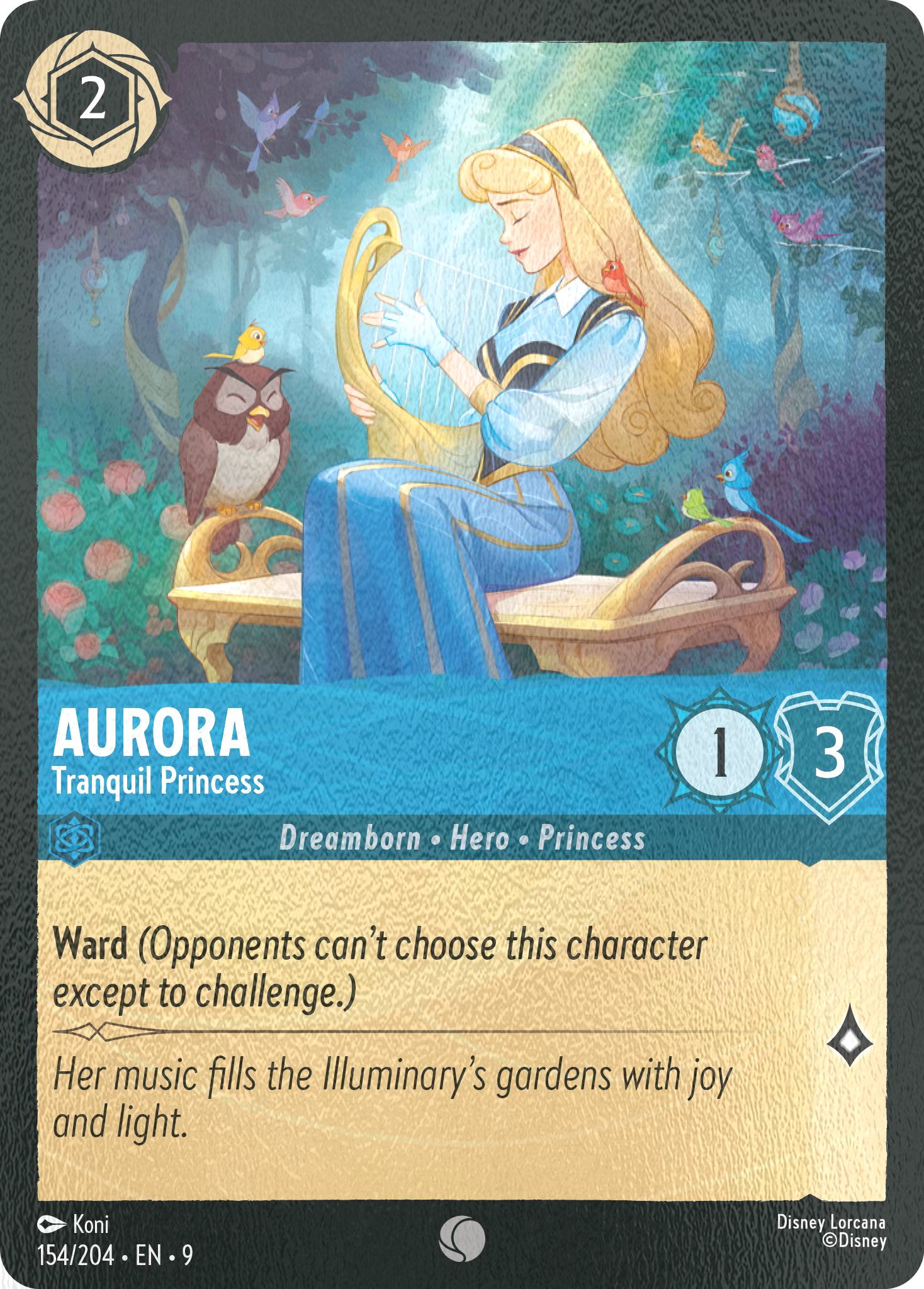 Aurora - Tranquil Princess - 154/204 [Fabled] [Cold Foil]
