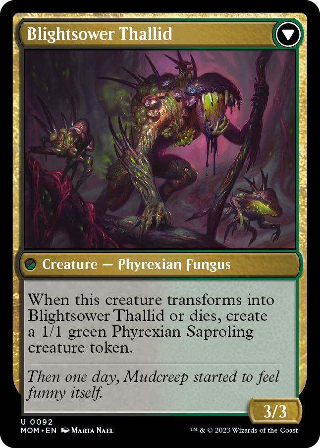Blightreaper Thallid // Blightsower Thallid [92] [March of the Machine] [Non-Foil]
