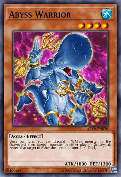 Abyss Warrior - ABYR-EN028 - Common - Unlimited