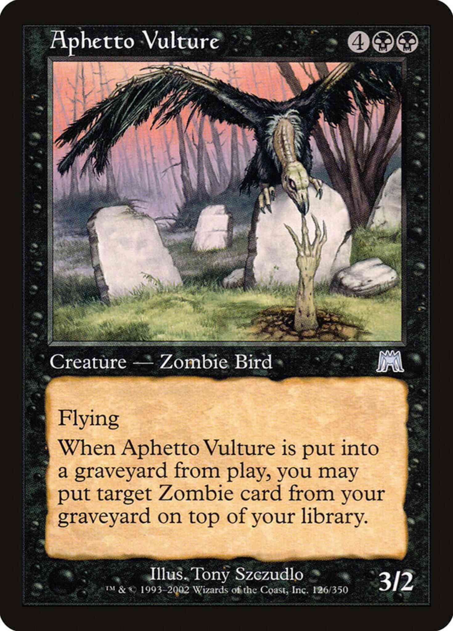 Aphetto Vulture [126] [Onslaught] [Non-Foil]