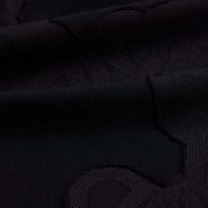 Black Textured Box Fit Shirt