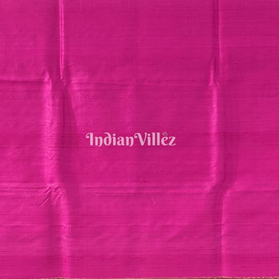 Parrot Green Pink Gopalpur Tussar Silk Saree