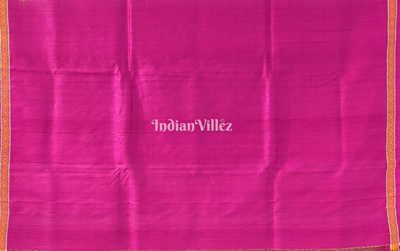 Parrot Green Pink Gopalpur Tussar Silk Saree