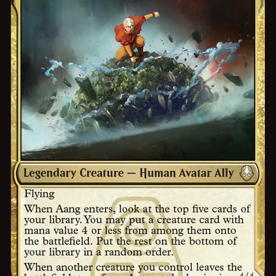 Aang, at the Crossroads // Aang, Destined Savior [203] [Avatar: The Last Airbender] [Non-Foil]