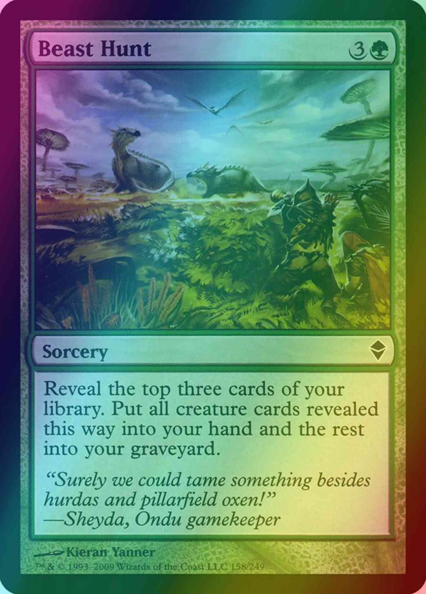 Beast Hunt [158] [Zendikar] [Foil]