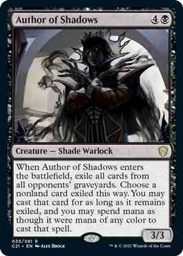 Author of Shadows [35] [Commander 2021] [Non-Foil]