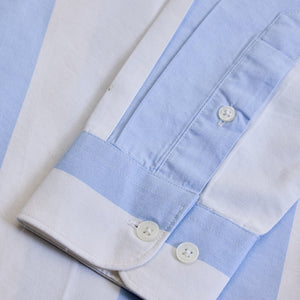 Light Blue Stripes Slim Fit Shirt