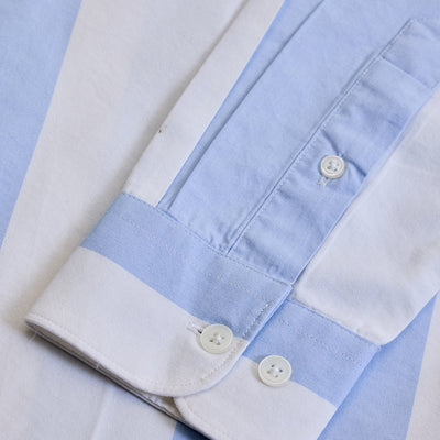Light Blue Stripes Slim Fit Shirt