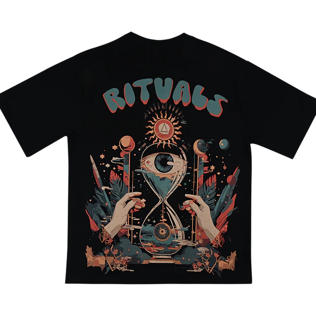 Time's Eye Oversized Tee