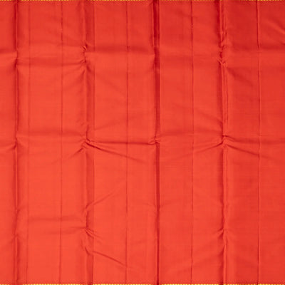 Black Handloom Kanchipuram Silk Saree With Gandaberunda Buttas