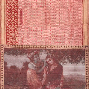 Pink Handloom Kanchipuram Tissue Silk Saree With Diamond Motifs