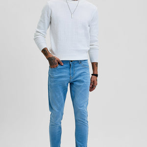 Light Blue Skinny Fit Jeans