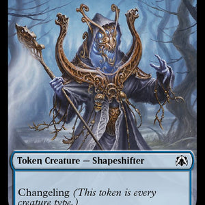 Blood Token (32) // Shapeshifter Token (12) [March of the Machine: Commander: Tokens] [Non-Foil]