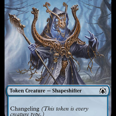 Blood Token (32) // Shapeshifter Token (12) [March of the Machine: Commander: Tokens] [Non-Foil]