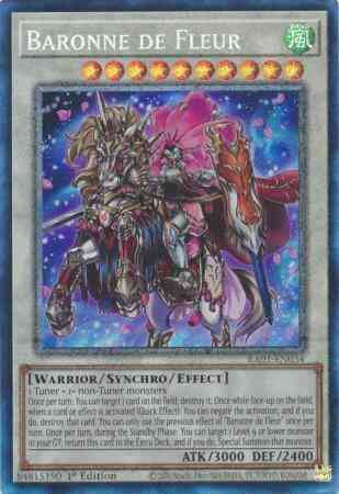 Baronne de Fleur - RA01-EN034 - Prismatic Collector's Rare - 1st Edition
