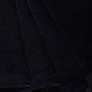 Black Corduroy Slim Fit Trousers