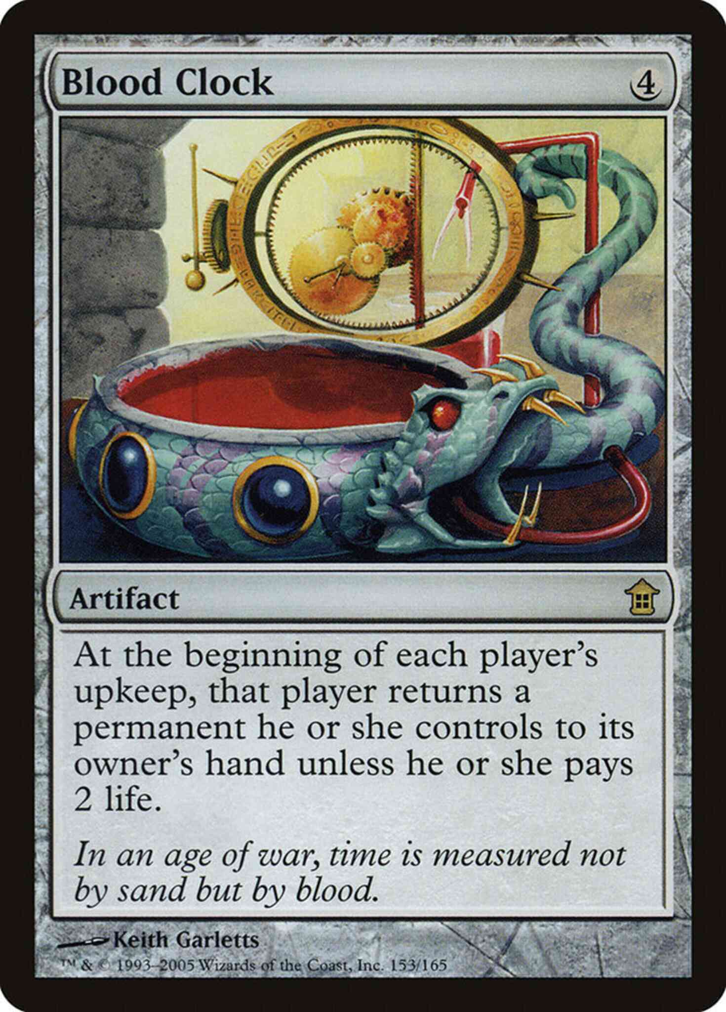 Blood Clock [153] [Saviors of Kamigawa] [Non-Foil]
