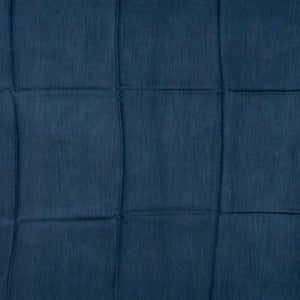 Sea Green Handloom Tussar Silk Saree With Printed Floral Motifs-Sea Green