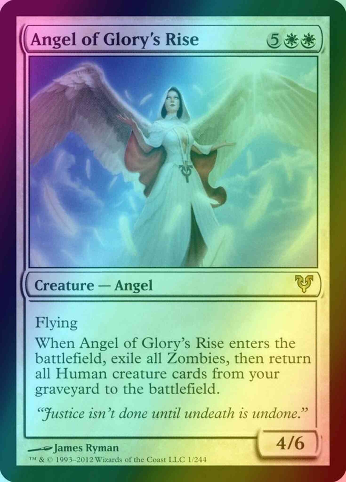 Angel of Glory's Rise [1] [Avacyn Restored] [Foil]