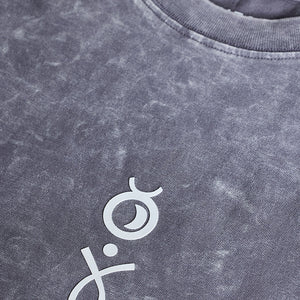 Divine Grey Oversized Fit T-Shirt