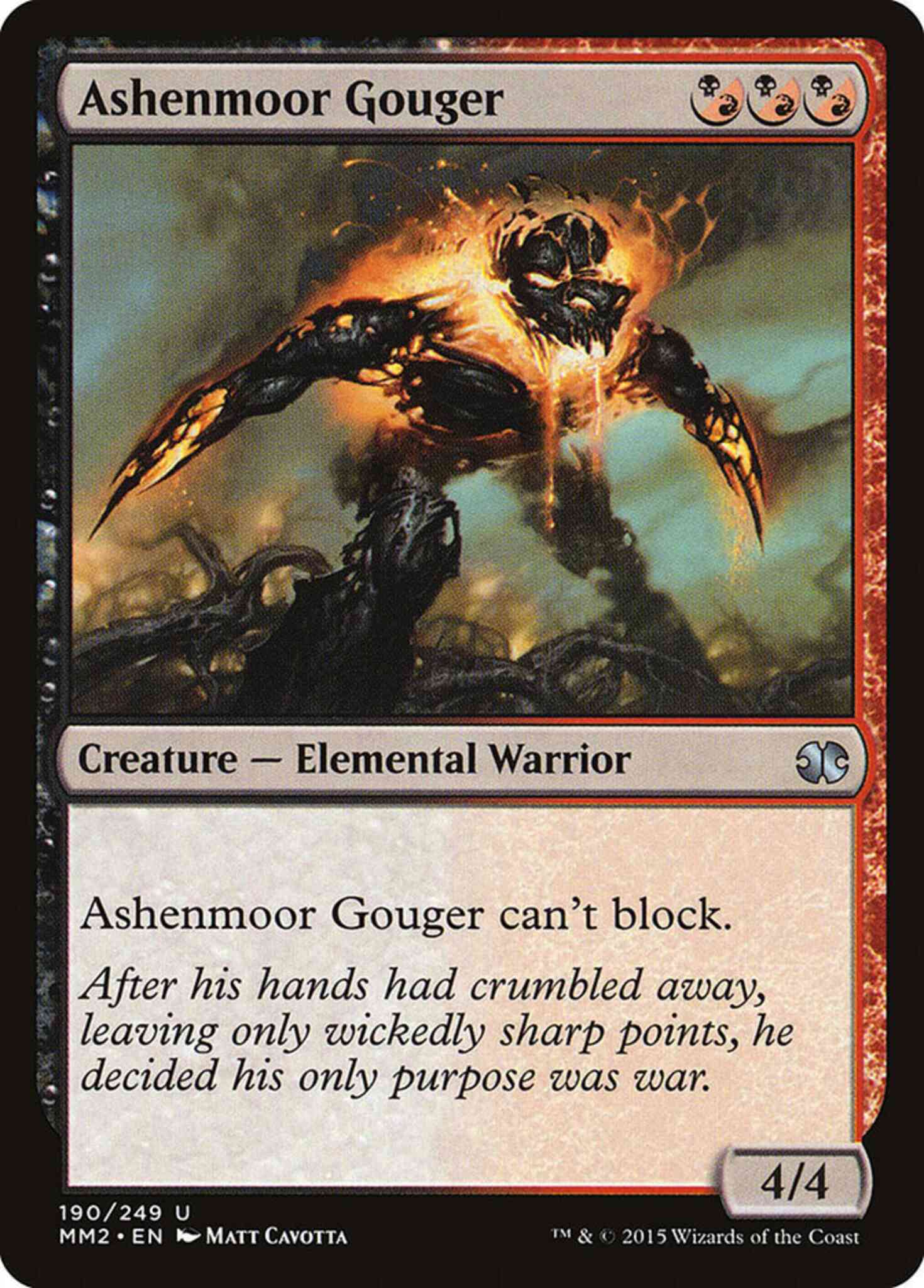 Ashenmoor Gouger [190] [Modern Masters 2015] [Non-Foil]