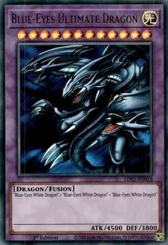 Blue-Eyes Ultimate Dragon - LDS2-EN018 - Ultra Rare - 1st Edition