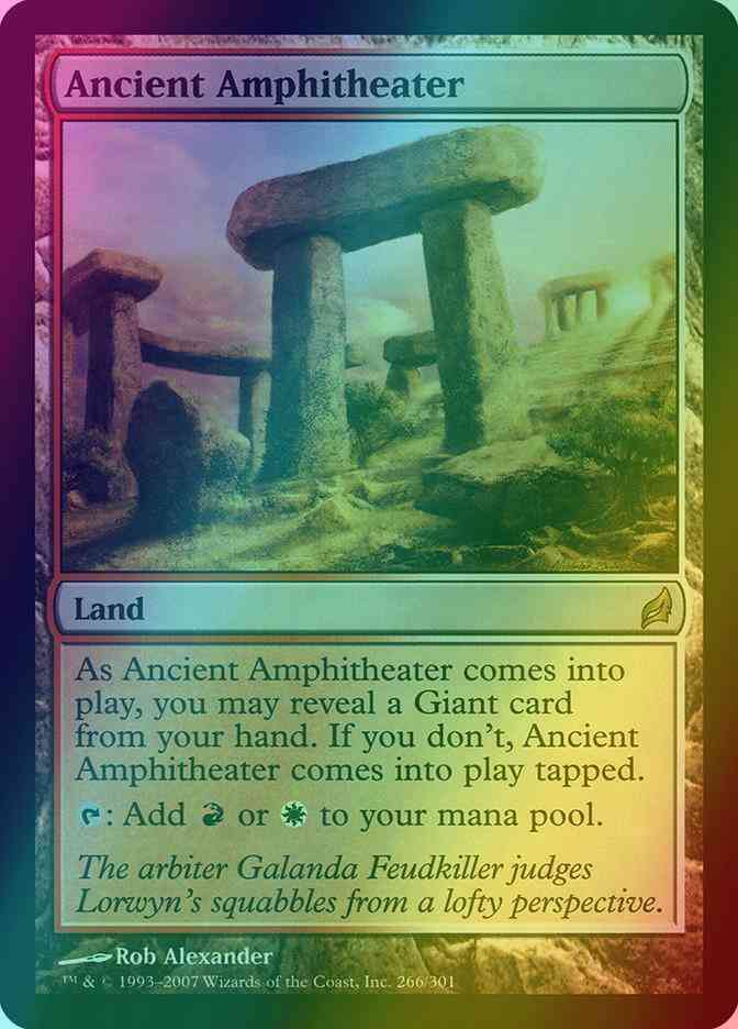 Ancient Amphitheater [266] [Lorwyn] [Foil]