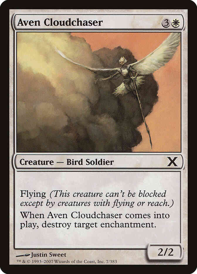 Aven Cloudchaser [7] [Tenth Edition] [Non-Foil]