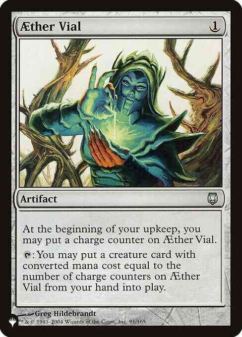 Aether Vial [DST-91] [The List] [Non-Foil]