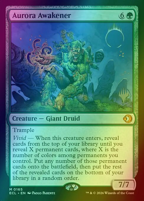 Aurora Awakener [165p] [Promo Pack] [Lorwyn Eclipsed: Promos] [Foil]